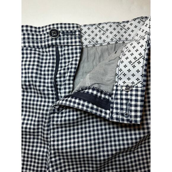 Intro Love The Fit Women’s Size 10 Black White Check Comfort Waist Stretch Ankle - Picture 5 of 8